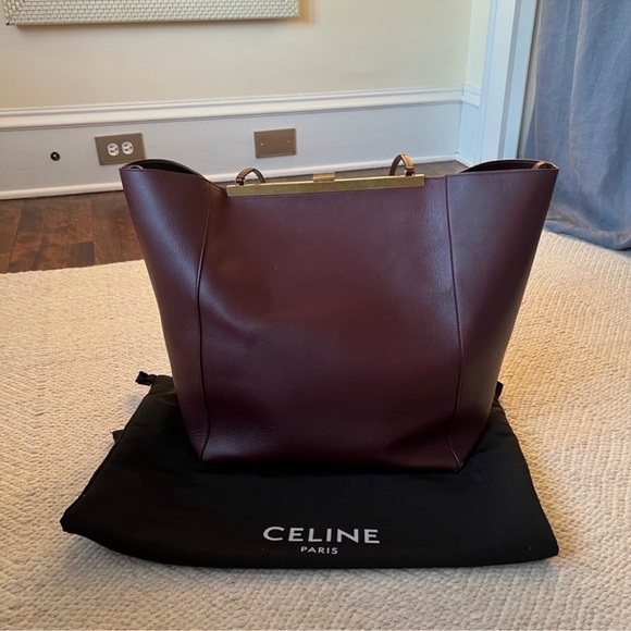 Celine Clasp Cabas Tote - Picture 9 of 16